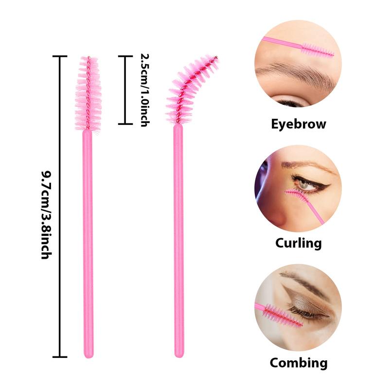 3.38oz Eyelash Extension Cleanser - Lash Mousse Shampoo, Lash Brushes, Cleanser Brush, Wash Bottle for Long-Lasting Lashes