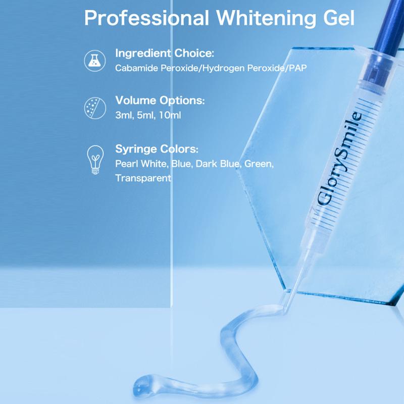 Teeth Whitening Kit - 5X LED Light Tooth Whitener with 3 Carbamide Peroxide Teeth Whitening Gel , Dental-Grade Whitening Teeth Whitening Kit Helps to Remove Stains from Coffee, Smoking, Wines, Soda, Food