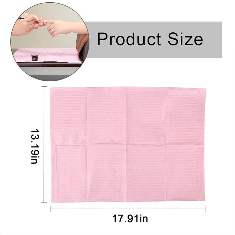 125PCS Disposable Nail Art Table Towels Mat 13