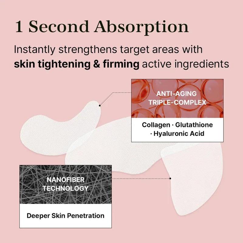 mixsoon Melting Collagen Neck & Forehead Film 5Pack | Melting Patch for Anti-Aging, Brightening, Deep Moisture, Skin Tightening & Firming | Korean Skincare