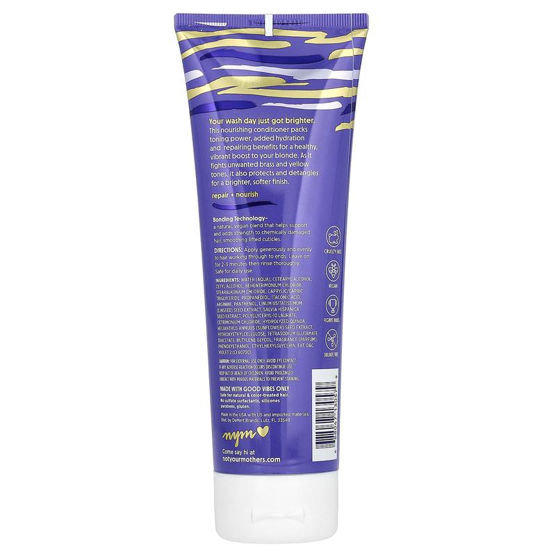 Not Your Mother's Blonde Moment, Tone & Repair Purple Conditioner, For Blonde, Highlighted & Silver Hair, 8 fl oz (237 ml)