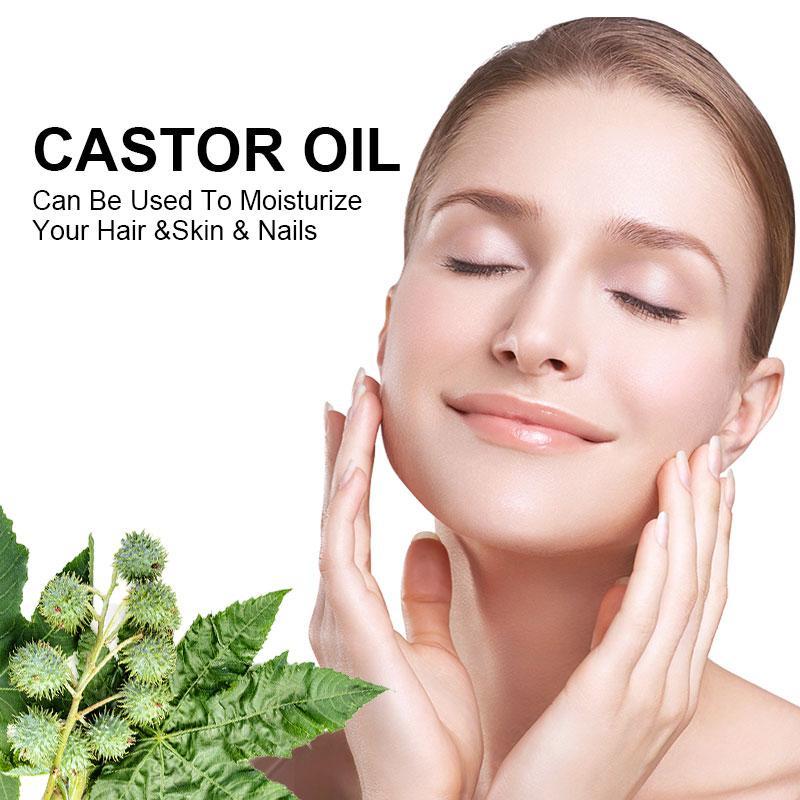 Moisturizing Castor Oil for Body Hair Nail Care, Hydrating Body Care Oil for Soothing Dry Skin, Nourishing Body Care Product for Women