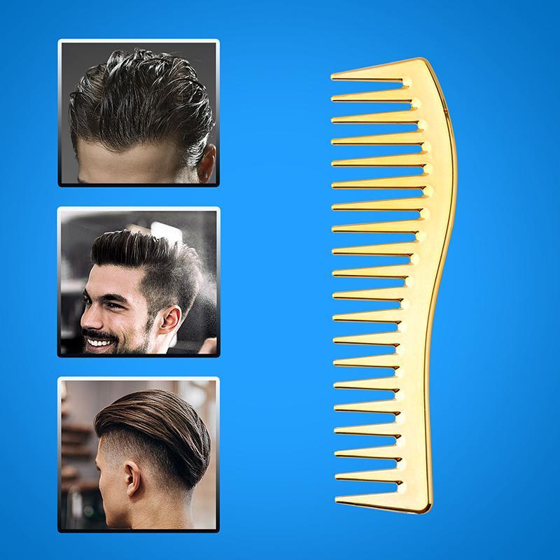 Double Sided Hair Brush Comb, 2 Counts set Hair Salon Styling Comb, Beard Comb, Hairdressing Comb, Hair Styling Tool for Women & Men