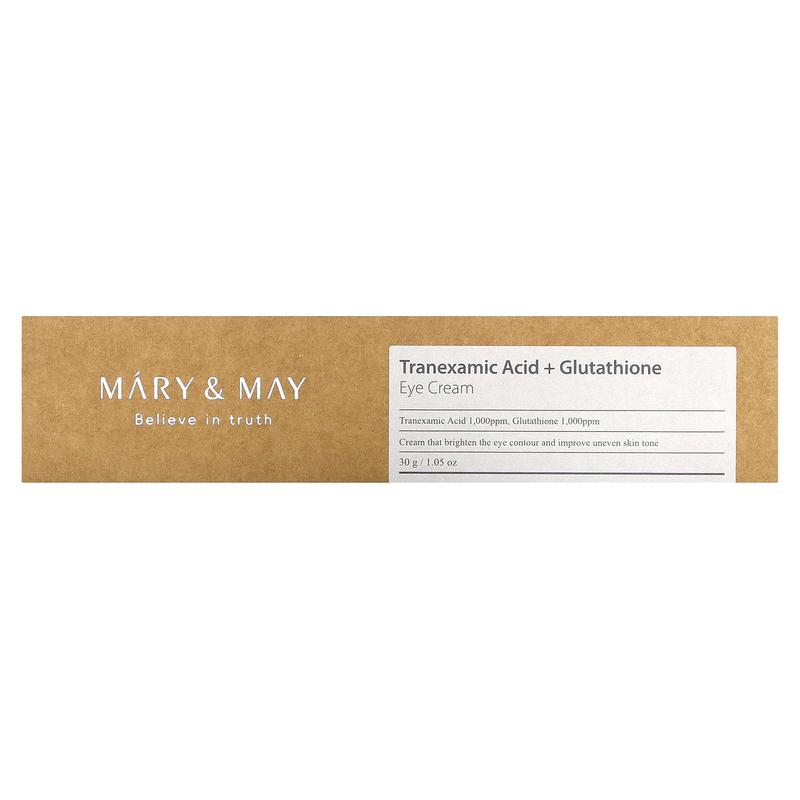 Mary & May Tranexamic Acid + Glutathione Eye Cream, 1.05 oz (30 g)