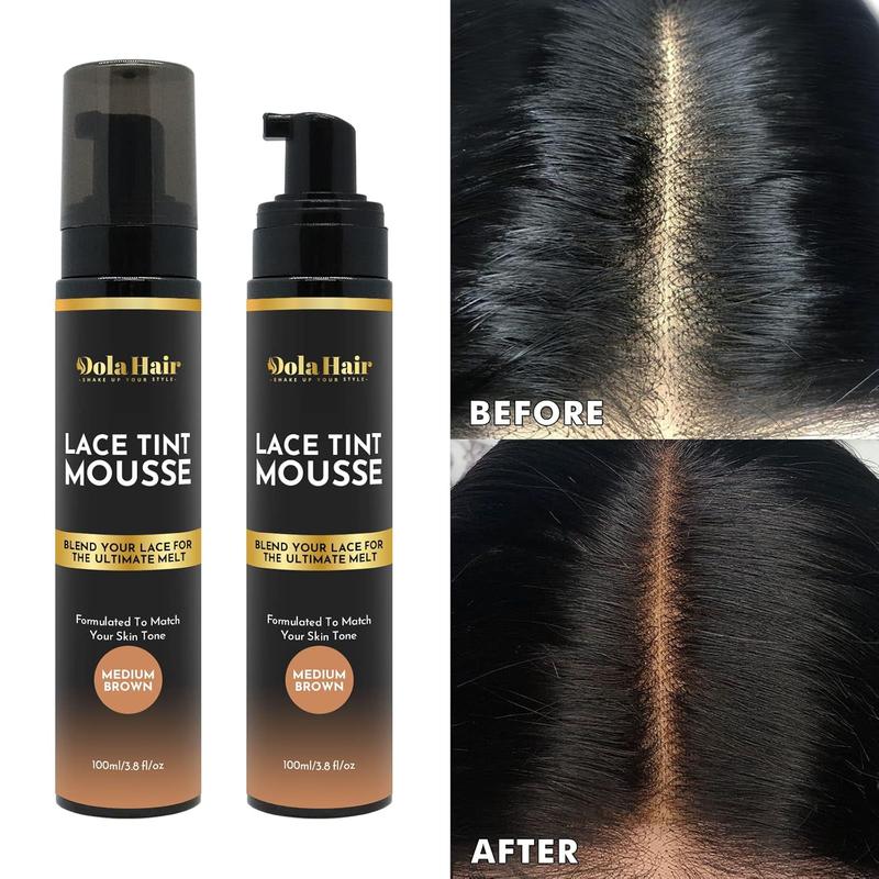 HOT!!! Dolahair Lace Glue Kit Lace Tint Mousse Wig Glue Kit complete set lace front kit wig installation kit wig melting kit Melting Spray for Lace Wig Melt Wig Essentials