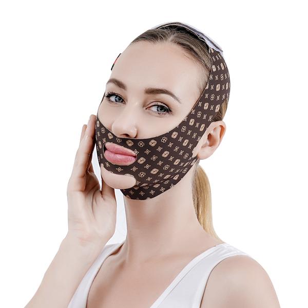 [Christmas Gift] BOMKADI V-Line Lifting Mask Double Chin Reducer Reusable with High-Elastic Fit, for Skin Tightening, firming Sagging Skin Relief and Slimming for Men and Women Facial Skincare