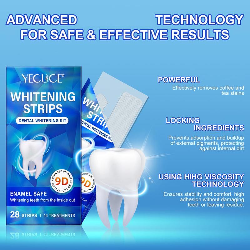 Teeth Brightening Strips, 1 Box Teeth Brightening Sticker, Oral Care Sticker, Dental Care Product for Men & Women