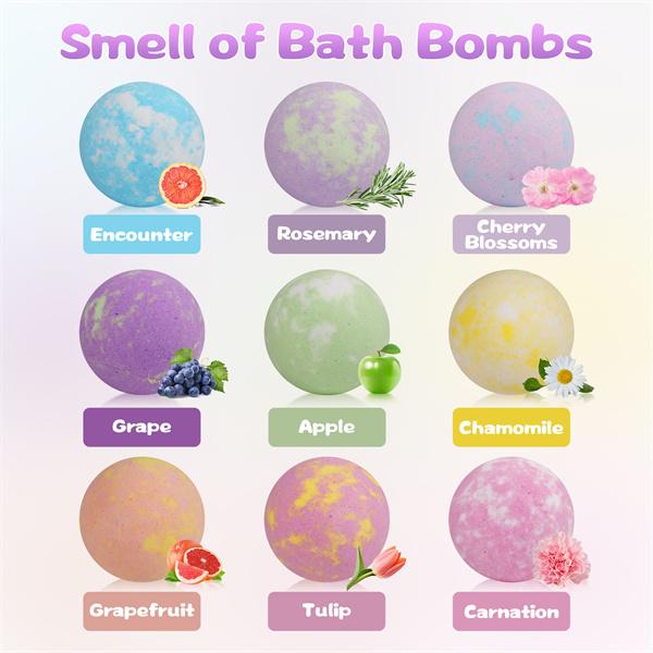 Bath Bombs for Kids with Surprise Inside 9 Pack Bath Bombs Gift Set Natural Organic Bubble Bath Bombs with Ocean Sea Animal Toys for Boys Girls Toddlers