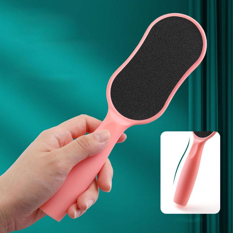 Foot File with Comfortable Handle, Callus Skin Removing Tool, Exfoliating Foot Scrubber, Pedicure Foot Care Product