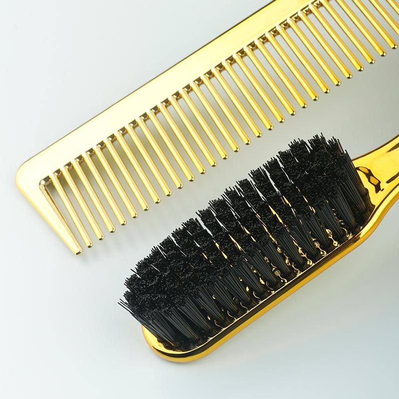 Double Sided Hair Brush Comb, 2 Counts set Hair Salon Styling Comb, Beard Comb, Hairdressing Comb, Hair Styling Tool for Women & Men