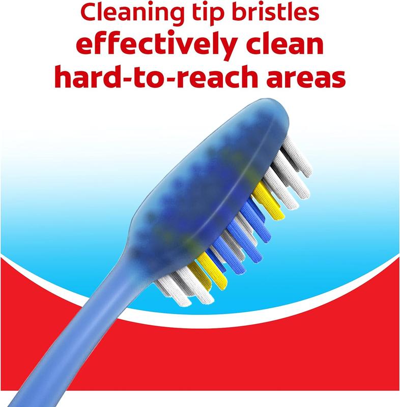 Colgate Extra Clean Toothbrush, Soft Toothbrush for Adults Packaging May Vary, 6 Count Comfort Oral