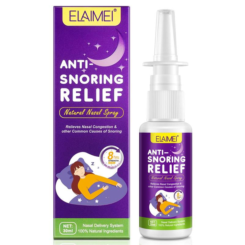 Anti-snoring Relief Natural Nasal Spray, Improves Airflow, Improves Sleep Quality, Anti-snoring Spray, Relieves Nasal Congestion, Travel Size, Easy To Carry