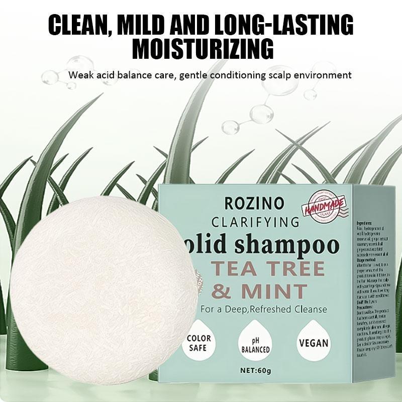 Tea Tree & Mint Shampoo Soap, Oil-control Shampoo Bar Soap, Hair Cleansing Soap Bars, Hair Care & Styling Supplies