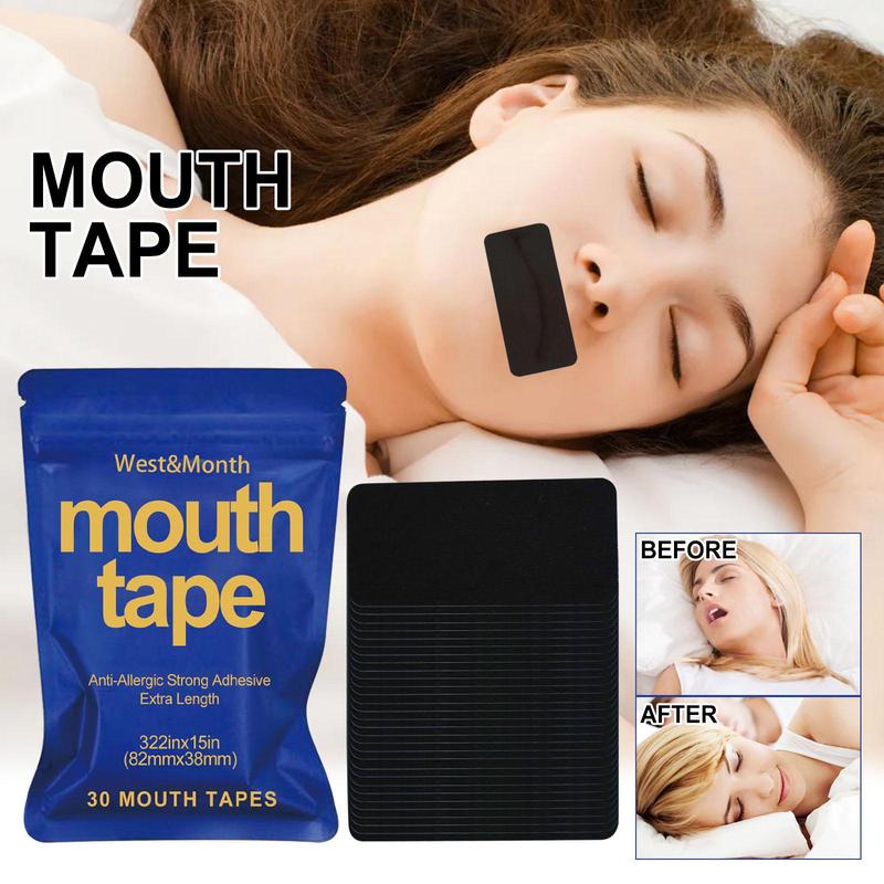 Sleep Strip, 3 Packs Sleep Mouth Tape, Anti Snoring Mouth Tape, Sleep Aid Tape, Mouth Guard for Sleeping, Travel Accessories