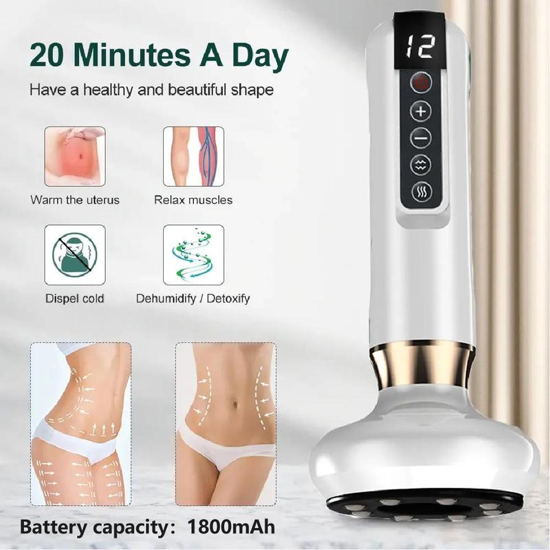 Electric Acupoint Massager, 1 Count 12 Gears Electric Needle Massage Machine, Body Massage Tool for Home & Travel