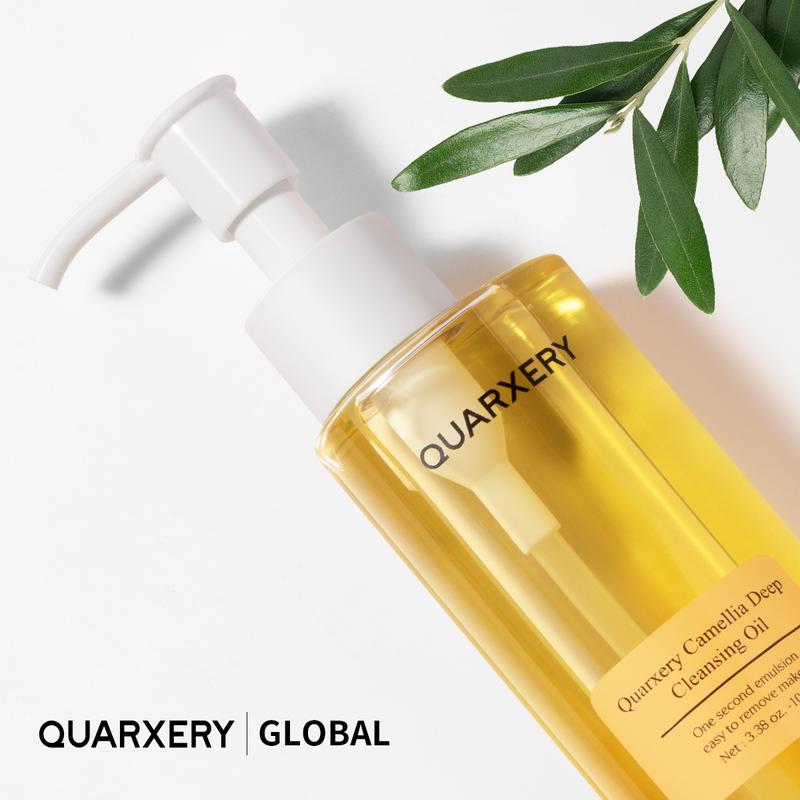 QUARXERY Deep Cleansing Oil, Facial Cleansing Oil, Makeup Remover, Cleanses without Clogging Pores, Residue-Free, Fragrance and Colorant Free, All Skin Types Cosmetic Scented