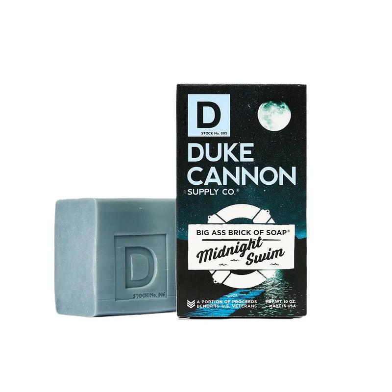 Duke Cannon Supply Co. Big Brick of Soap - Superior Grade, Extra Large Men's Bar Soap with Masculine Scents, Body Soap, All Skin Types, 10 oz Body Care