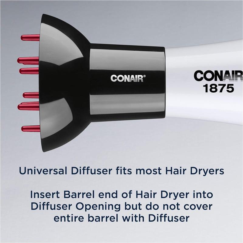 Conaira Volumizing Universal Hair Diffuser, Adjustable Hair Dryer Attachment for Frizz-Free Curls to Fit Hair Dryer Nozzles from 1.75” to 2.3”