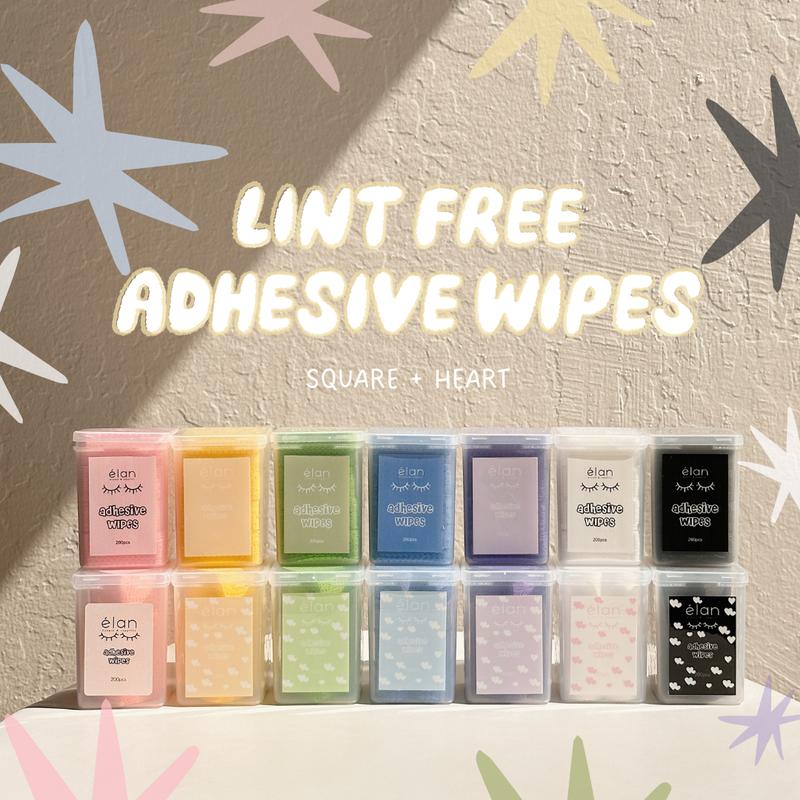 lint free adhesive wipes