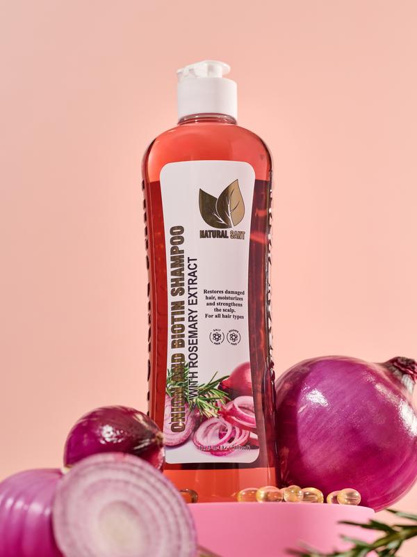 Natural Sant - Onion, Rosemary and Biotin Shampoo for all hair types (16 fl OZ 500ml) Conditioner Haircare Conditioner Haircare