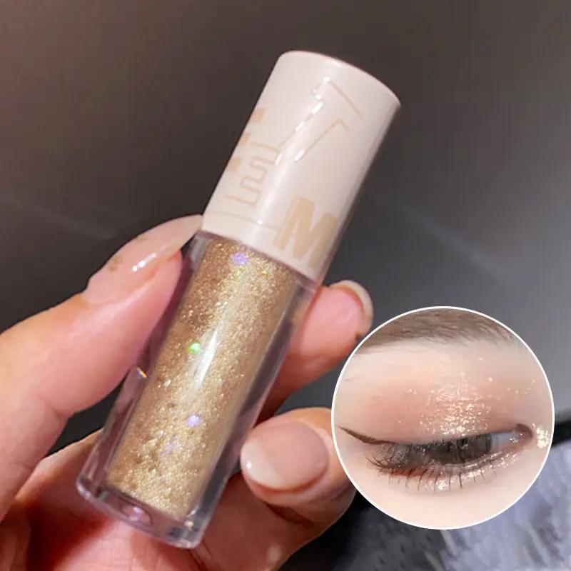 Glitter Eyeshadow, Summer Liquid Eye Shadow, Sparkling Waterproof Eyeshadow, Eye Makeup Products, Makeup Cosmetic Gift for Women and Girls, Music Festival Makeup Supplies, Trending Products