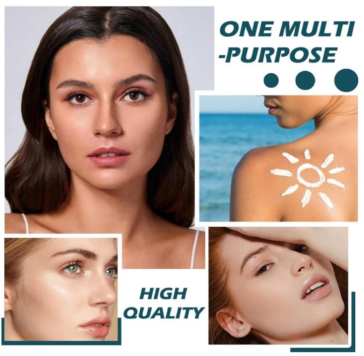 Mineral Sunscreen Powder SPF Powder for Face Oil Control Long Lasting Sunscreen Powder for Face Natural Light Breathable Translucent Powder Setting Powder Makeup #01 Translucent