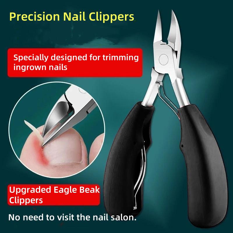 Introducing the Eagle Beak Nail Clipper! Specifically designed for those suffering from ingrown nails and thick, painful nails due to paronychia.