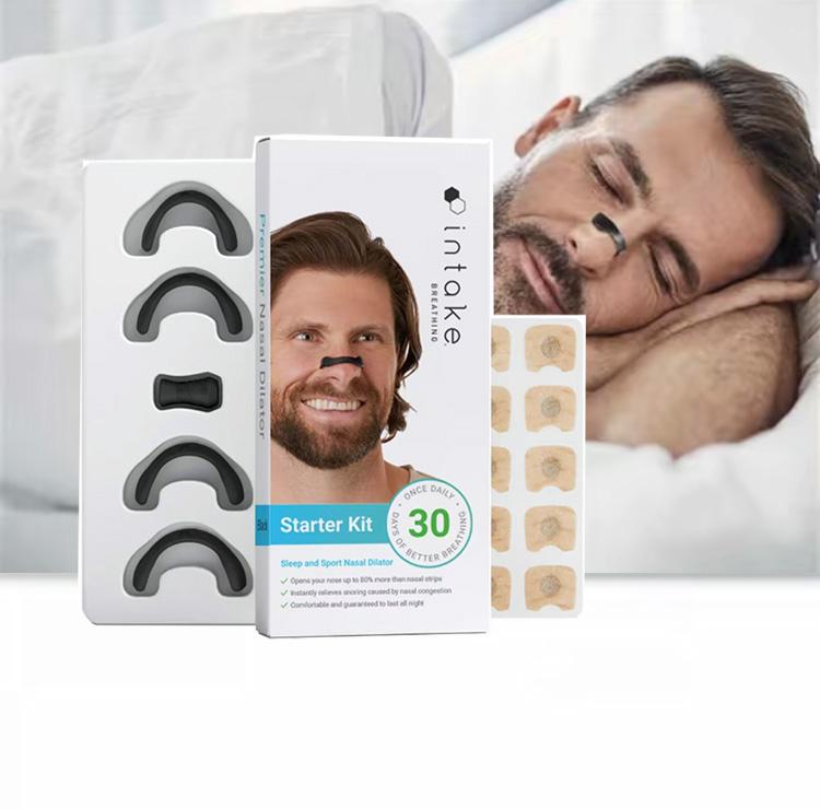 Magnetic Nasal Strips Refill Pack for Better Breathing and Sleep Quality - Sweat Resistant and Skin Safe