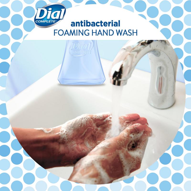 Dial Antibacterial Foaming Hand Wash, Spring Water, 7.5 fl oz (PREESHIP)