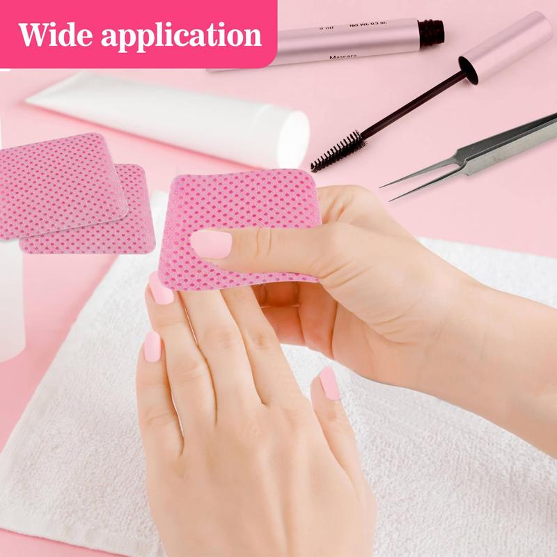 1200 Lint Free Nail Wipes -  Acetone Nail Polish Remover Wipes Lint Free Nail Wipes Pads Gel Nails No Lint Nail Glue Wipes Eyelash Extensions Toallitas Para Uñas Sin Pelusa Nail Supplies