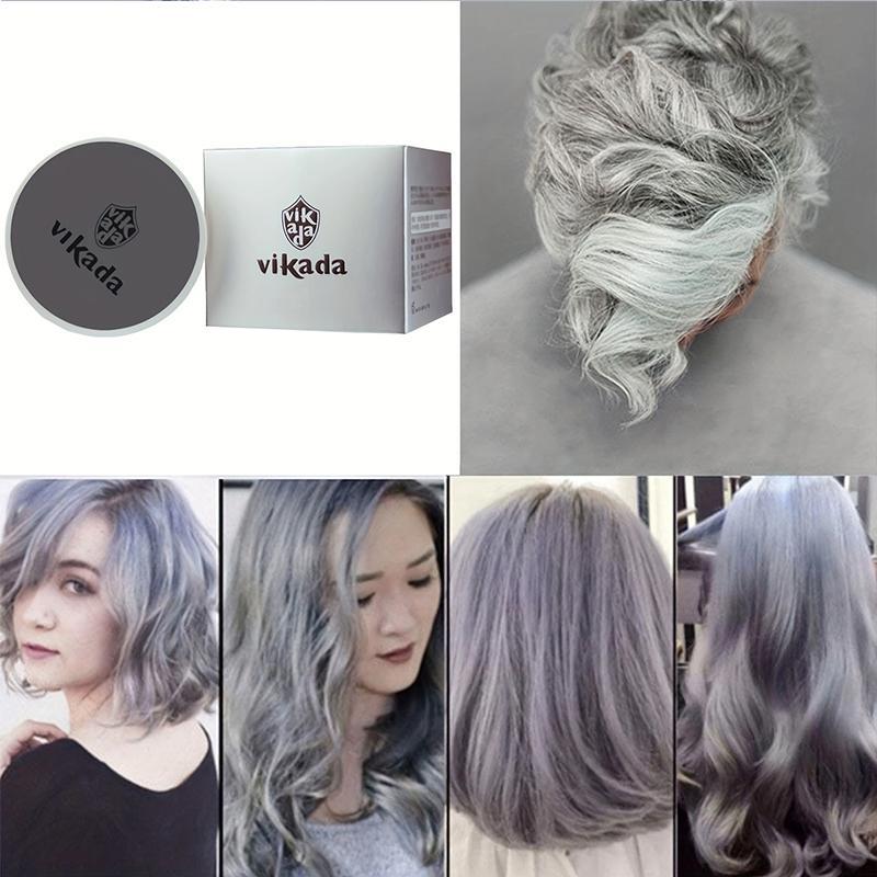 Temporary Hair Dye Wax, 1 Piece Quick Dye Cream, Natural Hair Dyeing Wax for Men & Women's Parties, Festivals and Cosplay