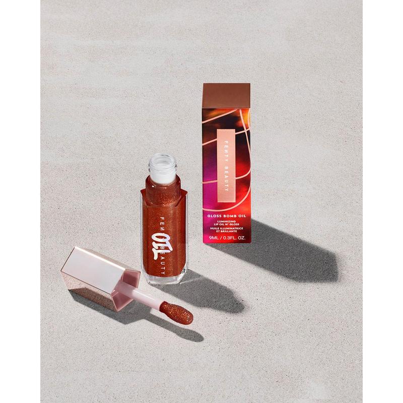 Gloss Bomb Oil Luminizing Lip Oil N' Gloss   Coppa Cookie Glaze Lipgloss