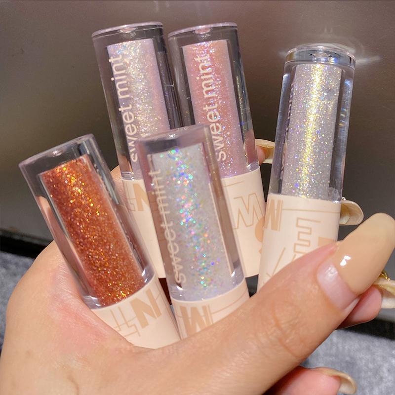 Glitter Eyeshadow, Summer Liquid Eye Shadow, Sparkling Waterproof Eyeshadow, Eye Makeup Products, Makeup Cosmetic Gift for Women and Girls, Music Festival Makeup Supplies, Trending Products