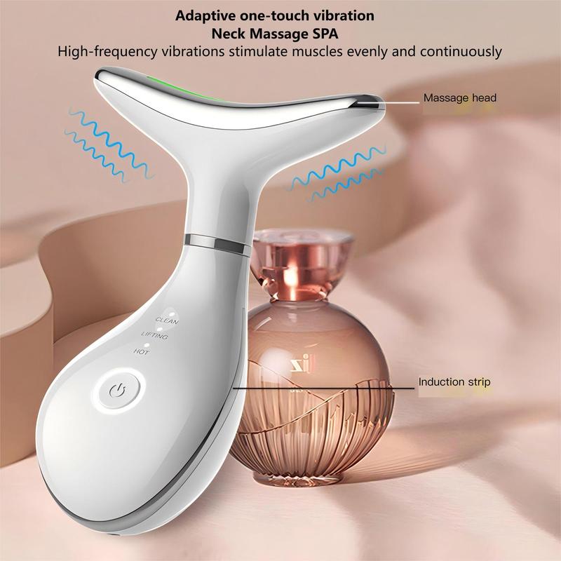 Electric Neck Massager, Facial Skin Care Tool, Neck & Face Lifting Massager, Personal Care Appliances for Women