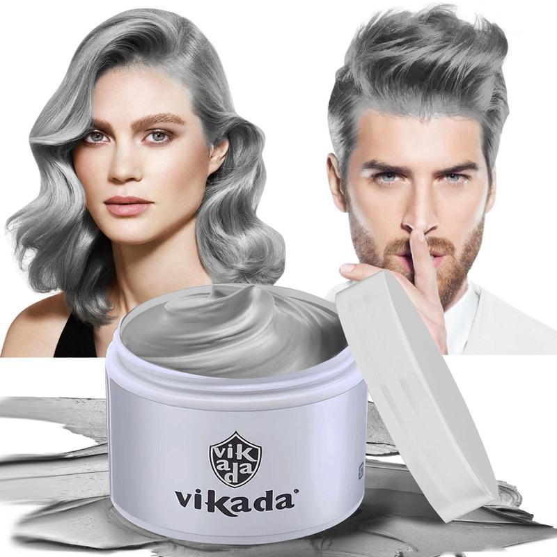 Temporary Hair Dye Wax, 1 Piece Quick Dye Cream, Natural Hair Dyeing Wax for Men & Women's Parties, Festivals and Cosplay