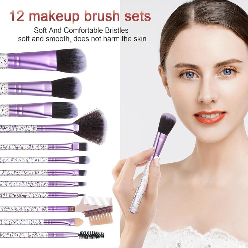 All in One Makeup Gift Kit, Include Makeup Brush Set, Eyeshadow Palette, Lip Gloss Set, Lipstick, Blush, Foundation, Concealer, Mascara,