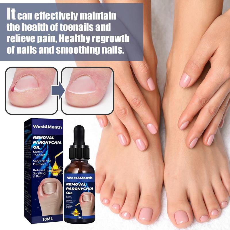 Toenailcare Removal Paronychia Oil,Toenail Treatment Best Nail Repair Solution, Anti Paronychia Relief Oil for Toenail Care.