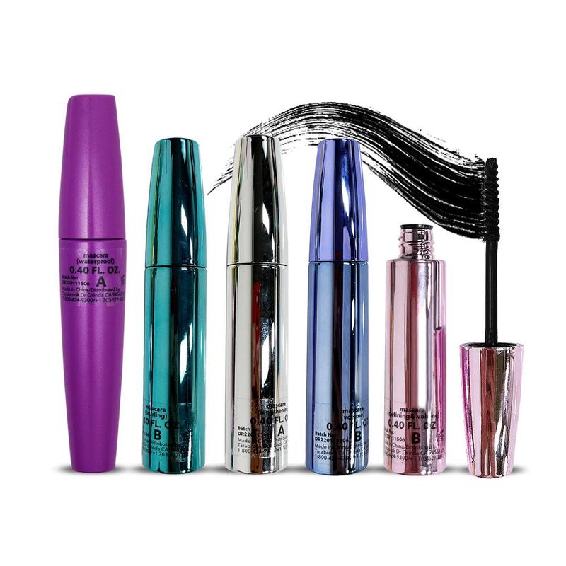 Waterproof Long-lasting Mascara Set, 5 Counts box Natural Curl Eyelashes Mascara, Eyelashes Lengthening Volumizing Defining, Professional Eye Makeup Products