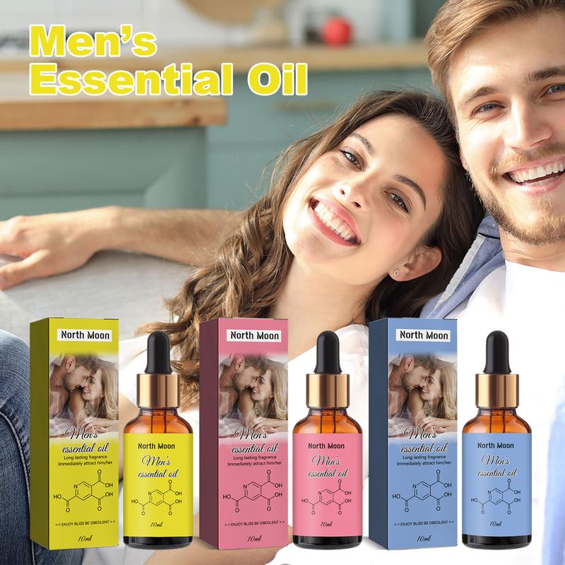 Pheromone Body Oil Natural Fresh Body Long Lasting Fragrance Essential Oil for Men and Women