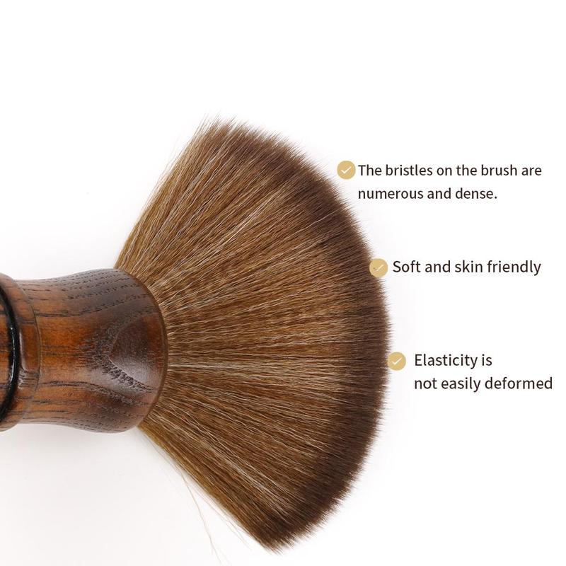 Hair Neck Brush, Soft Hair Cleaning Brush, Heatless Styling Tool for Hair Salon, Professional Hair Styling Tool for Barber Shop and Household Use