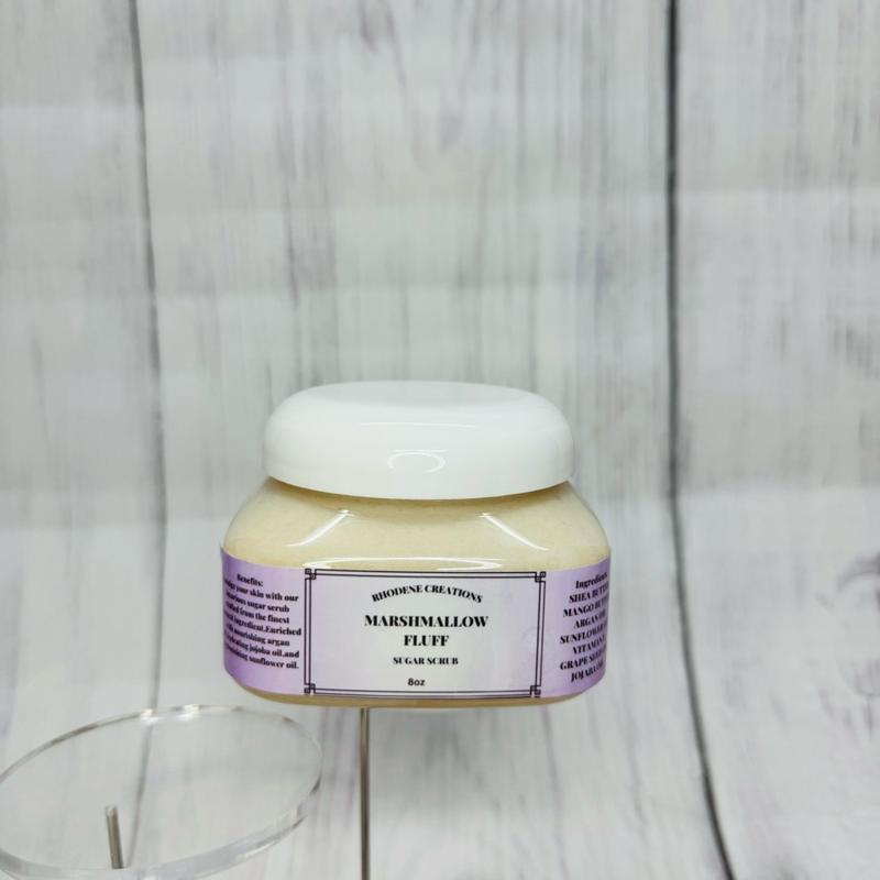 Marshmallow Fluff Body Scrub for Silky Smooth Skin