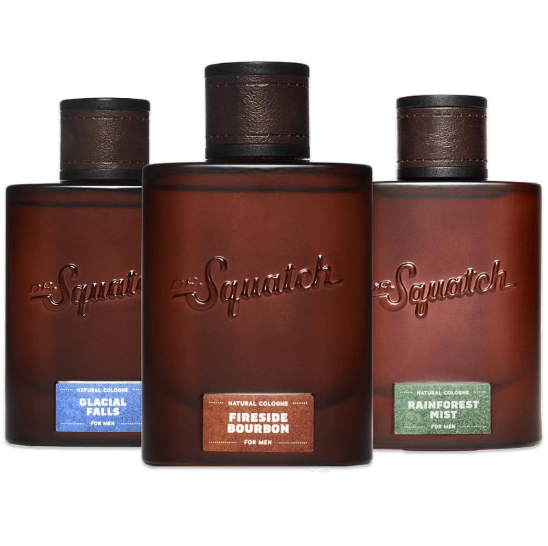 Dr. Squatch - Cologne 3-Pack - Scent for Men