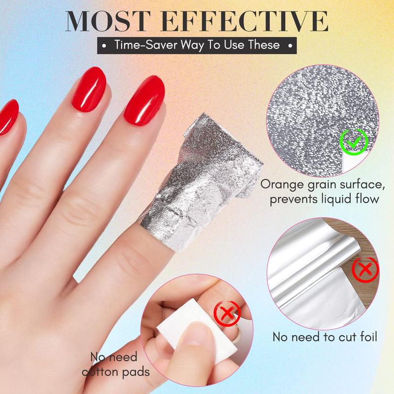 Makartt Gel & Nail Polish Remover Wraps 201pcs | R-01 Nail Care Manicure