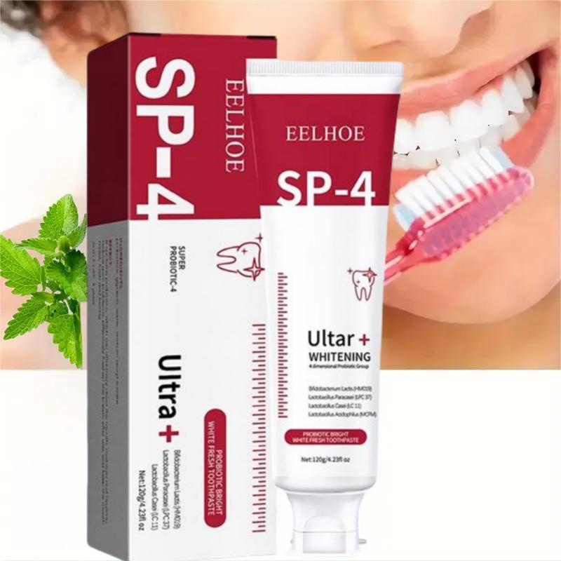 sp-4  SP-6 Toothpaste  Oral Health Management, Fresh Breath - 100g Mint Daily Green Tea Sensitive Cleansing