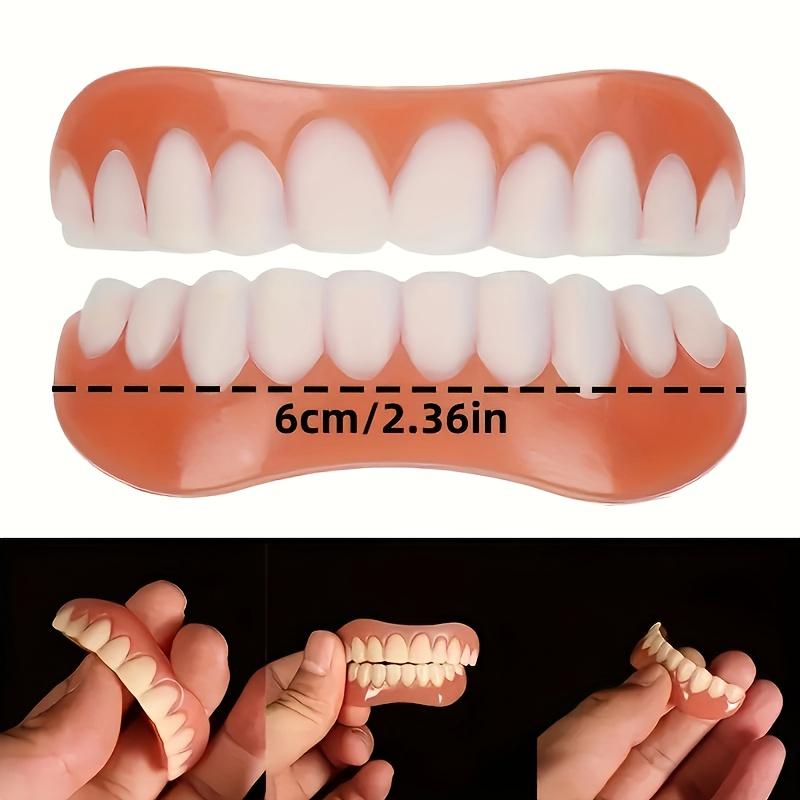 Durable Adjustable Teeth Veneer-Comfortable Fit, Easy to Clean and Anti-Pollution Dentures Accessories, Suitable for Daily Use