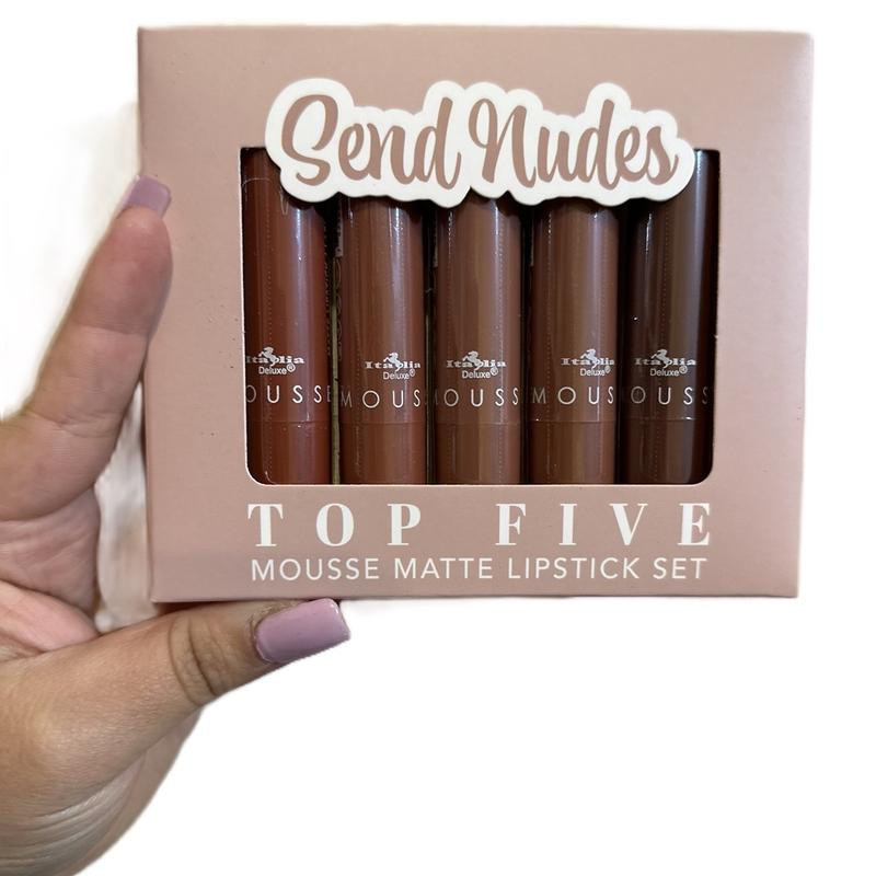 Top Five brown lipsticks (Send Nudes)