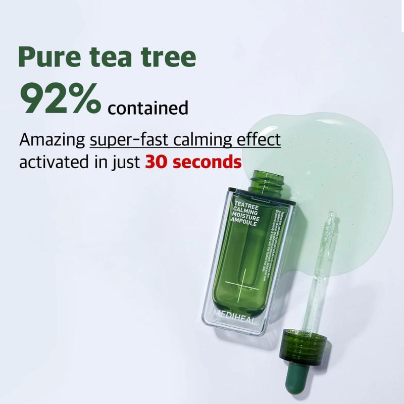 MEDIHEAL OFFICIAL Teatree Calming Moisture Soothing Skincare Ampoule Blemish Cleansing