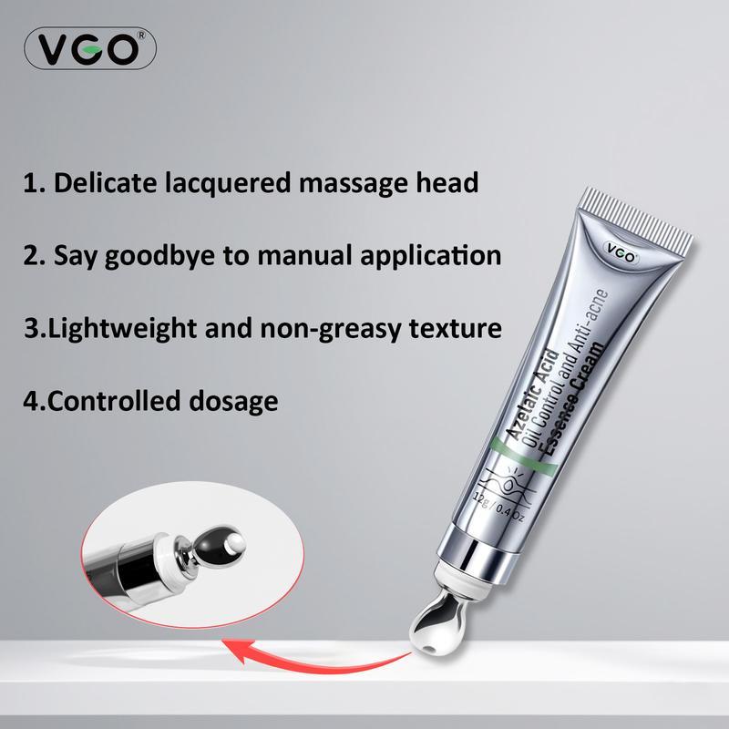 VGO Acne Serum Shrink Pore Facial Serum Peeling Off Skincare Essence Comfort Skin Repair Control Scar Acne Kit Cleanser Skincare Relief with Salicylic Acid Facial care set, facial Cream Azelaic Acid