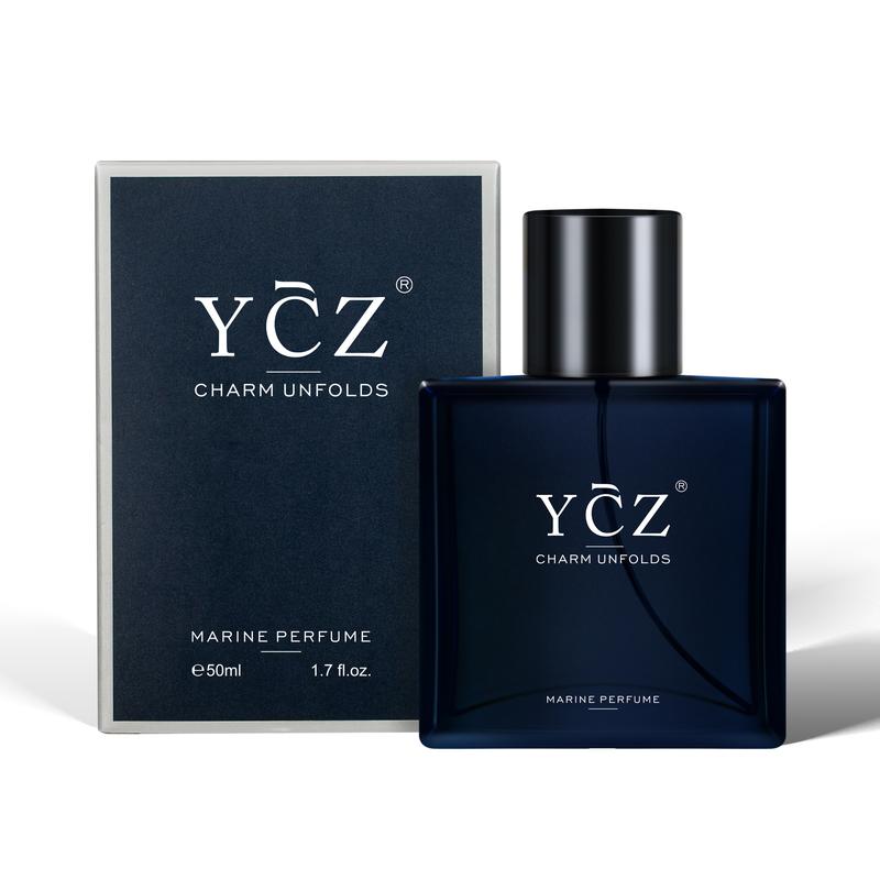 (Only 7.98$)YCZ Midnight Marine Eau De Perfum Men,Original Cologne,Lasting Wear, Party,Date,Christmas Gifts,Gentlemen’s Gift,1.7oz