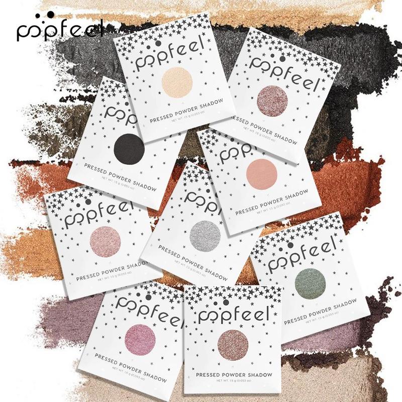 9 Color Eyeshadow Set, 9 Counts set Long Lasting Mini Shimmering Eye Shadow, High Pigmented Colorful Eye Makeup Products for All Styles and Occasions